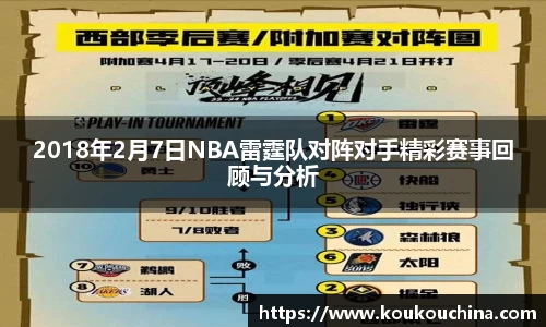 2018年2月7日NBA雷霆队对阵对手精彩赛事回顾与分析